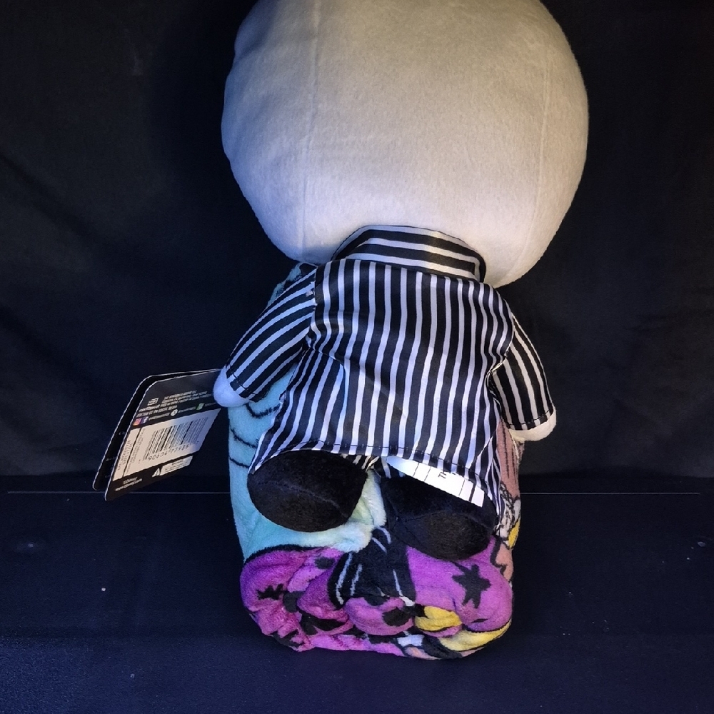 Purple and Black Plush Blanket - Picture 3 of 3